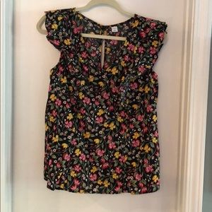 Great flower print top
